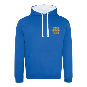 10 Queen's Own Gurkha Logistic Regiment Varsity Contrast Hoodie
