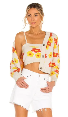Callahan Meg Cardigan Set in Cream