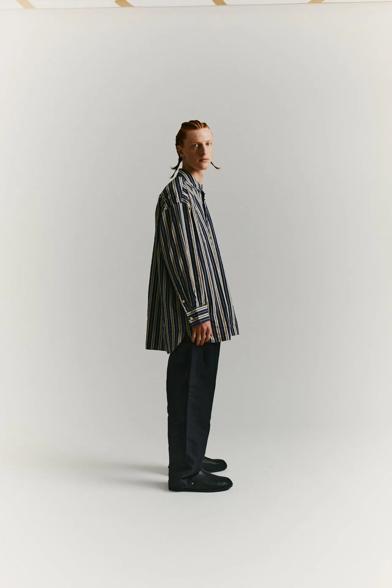 Casey Casey Hmanet Shirt (Blue / Cream)