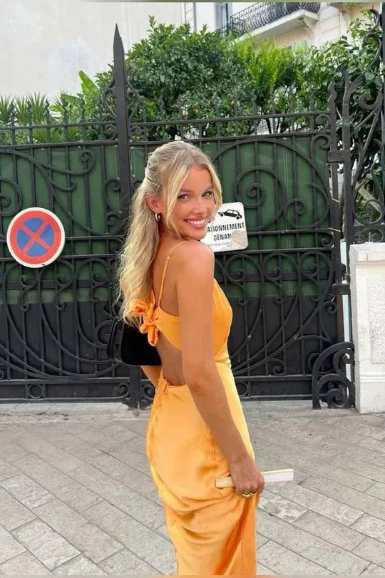 Elegant Dresses Gowns Evening Dresses Spaghetti Straps Long Prom Dress Satin Evening Party Gown Prom Dresses Shops