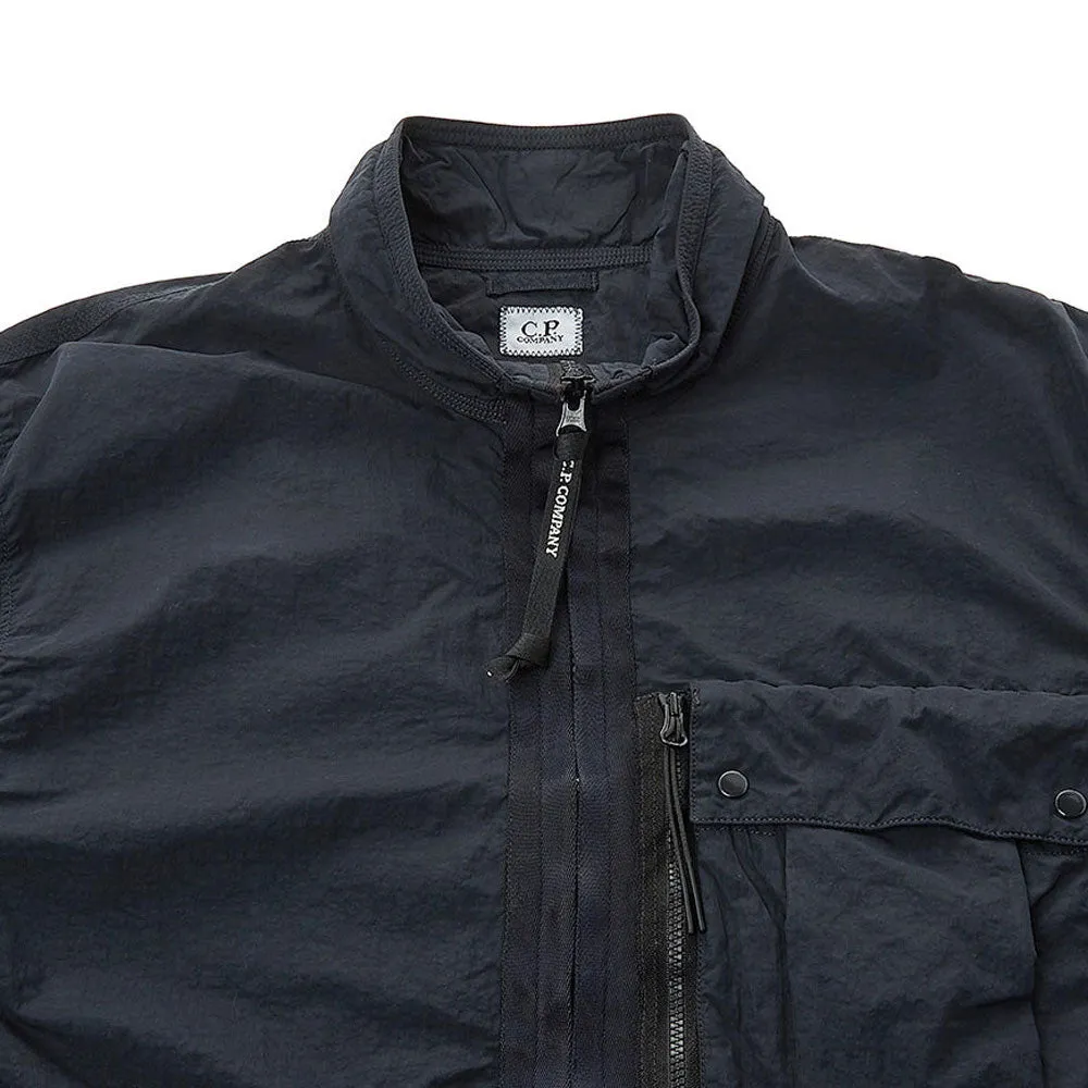 Flatt Nylon Half Zip Lens Overshirt