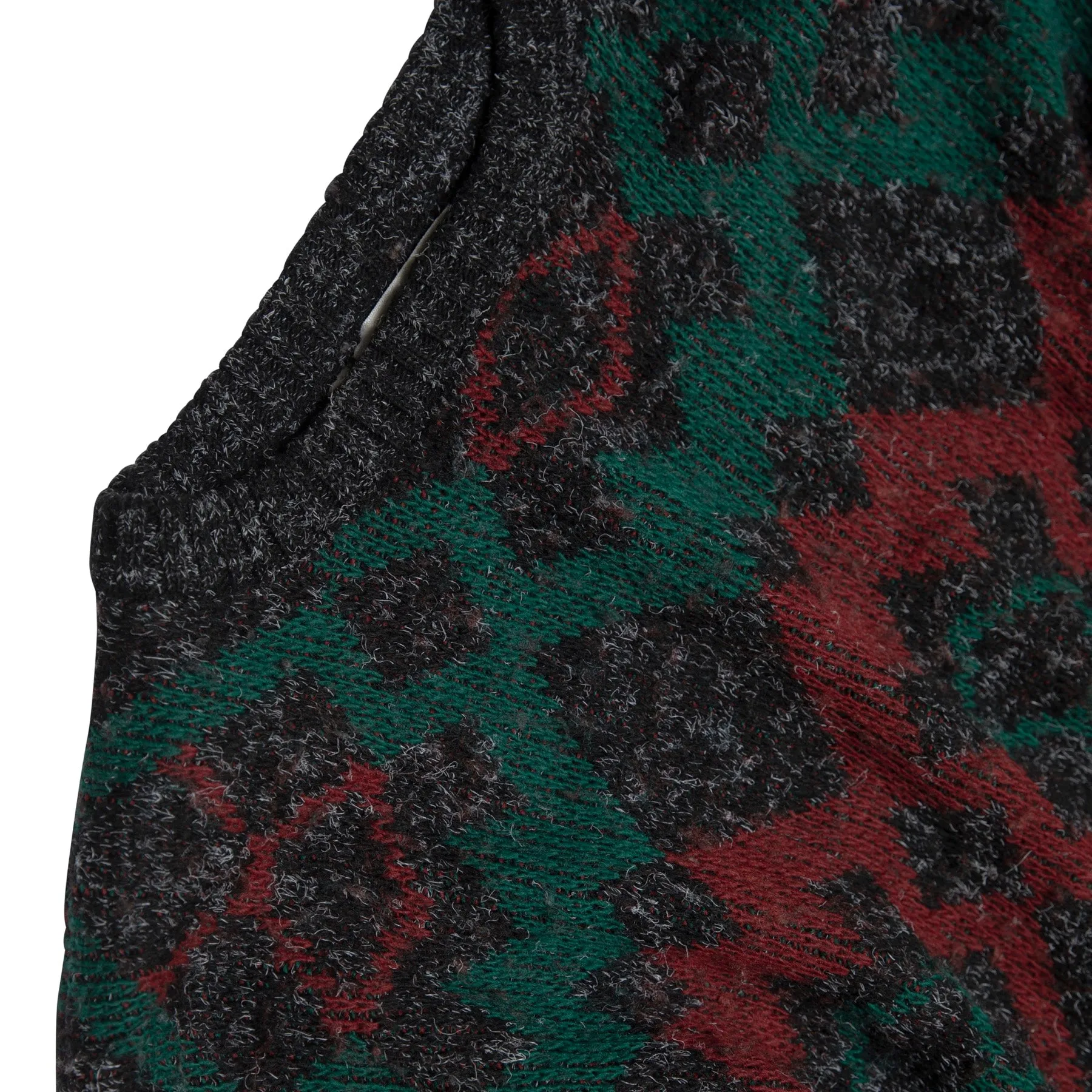 Folk Art Jacquard Stockinette Brushed Wool Blend Jumper