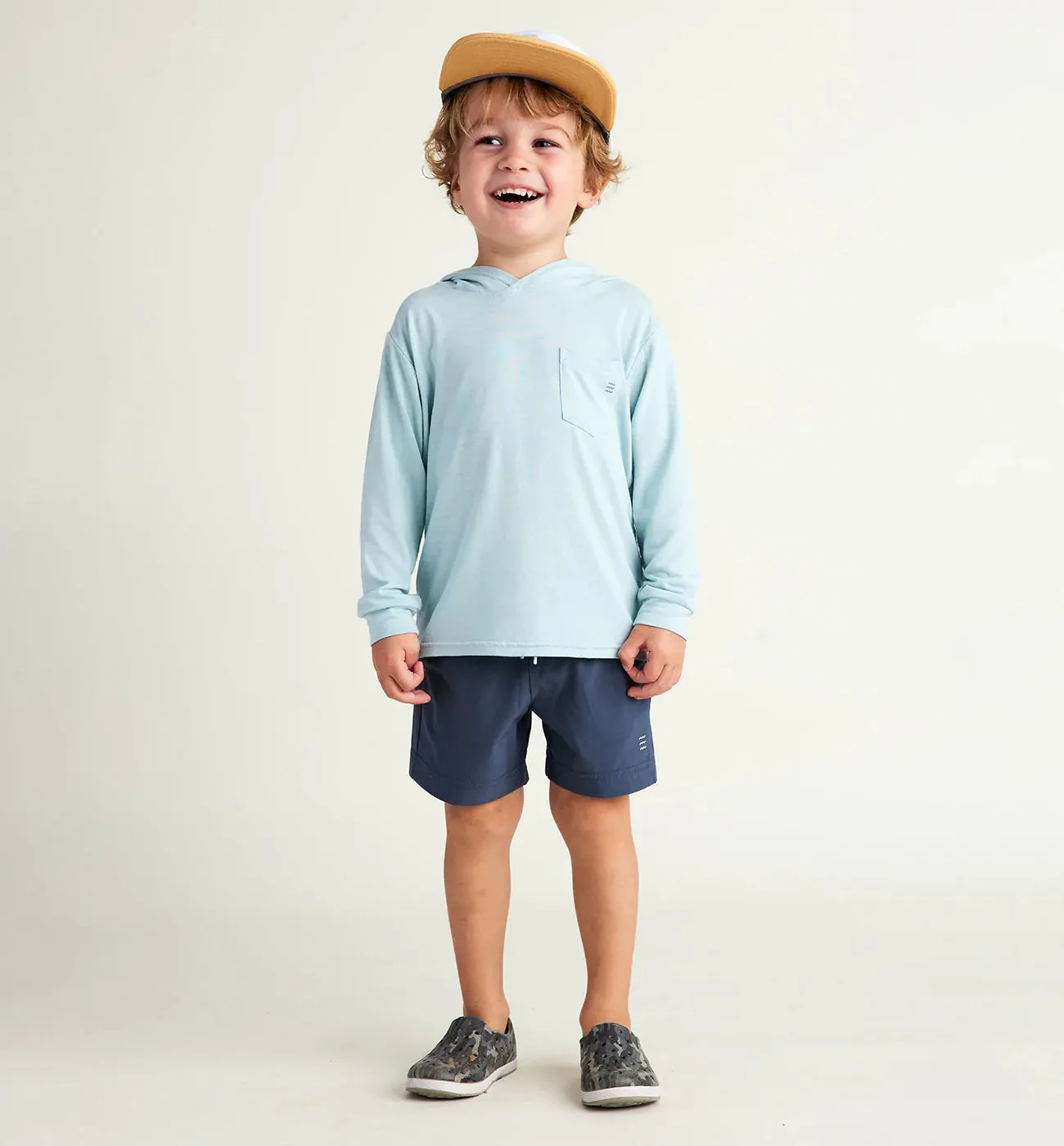 Free Fly Toddler Breeze Short BLUE DUSK II