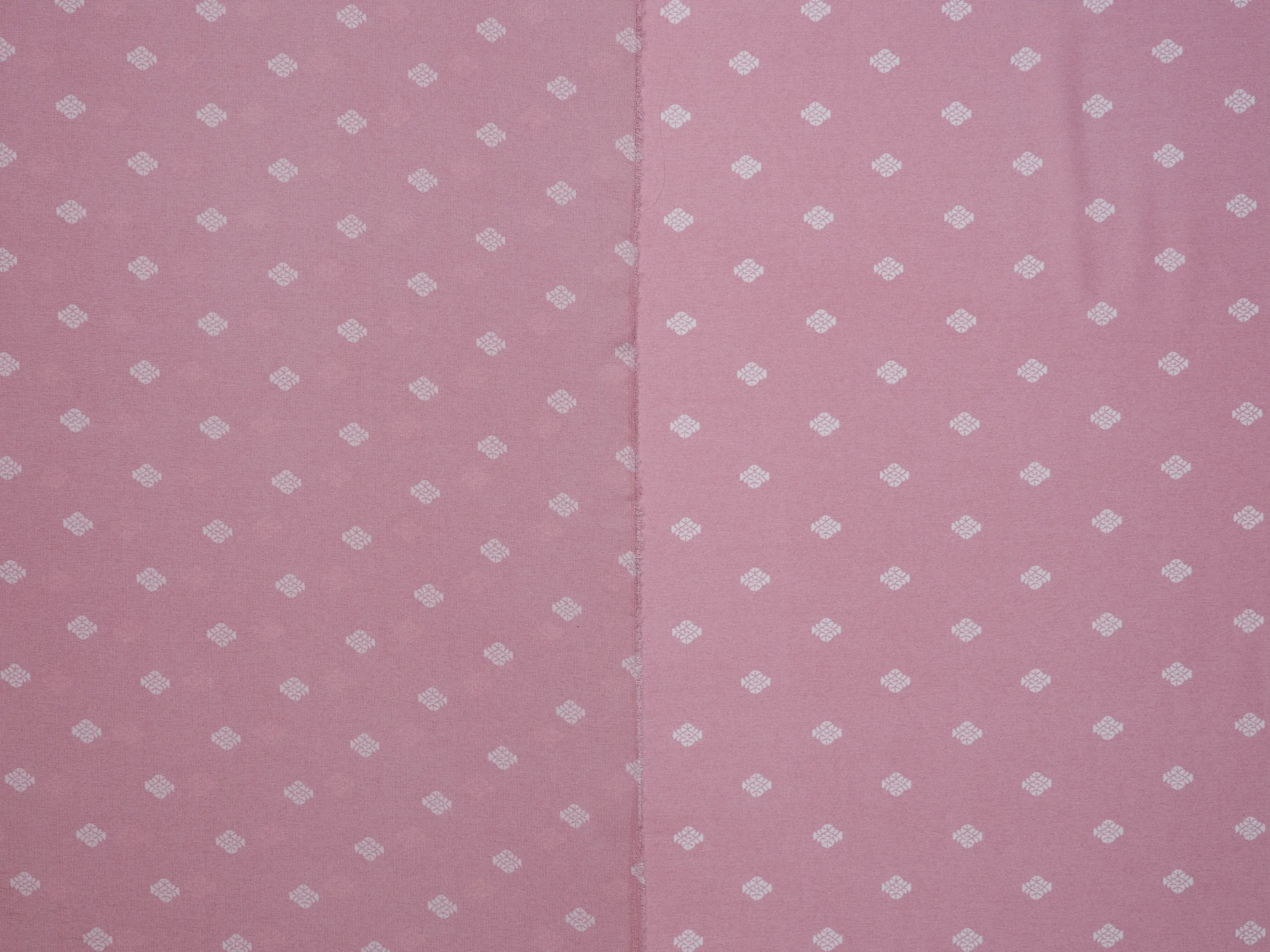 Lightweight  satin  fabric by the yard - small Motif print