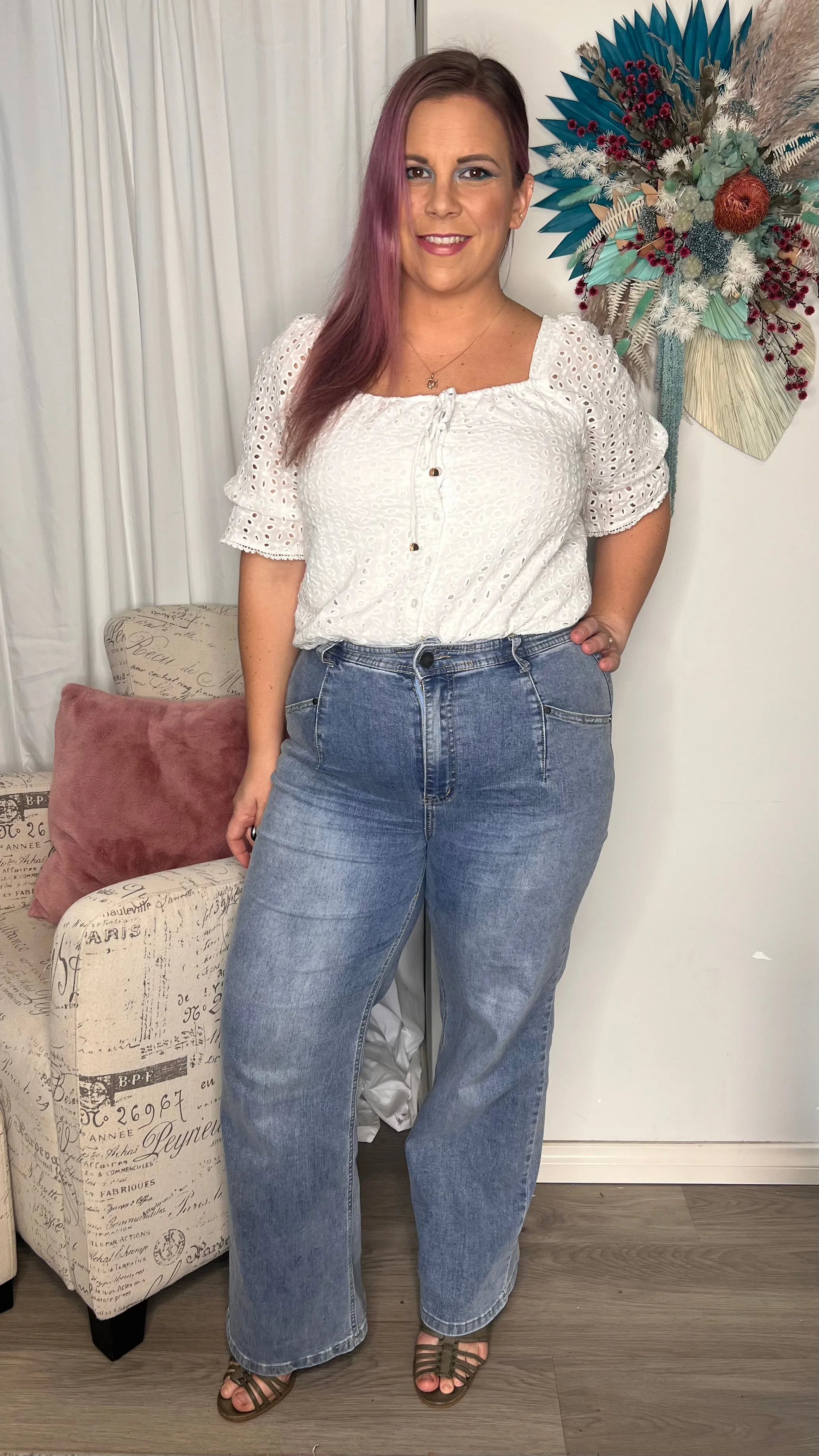 Marly Wide Leg Jeans