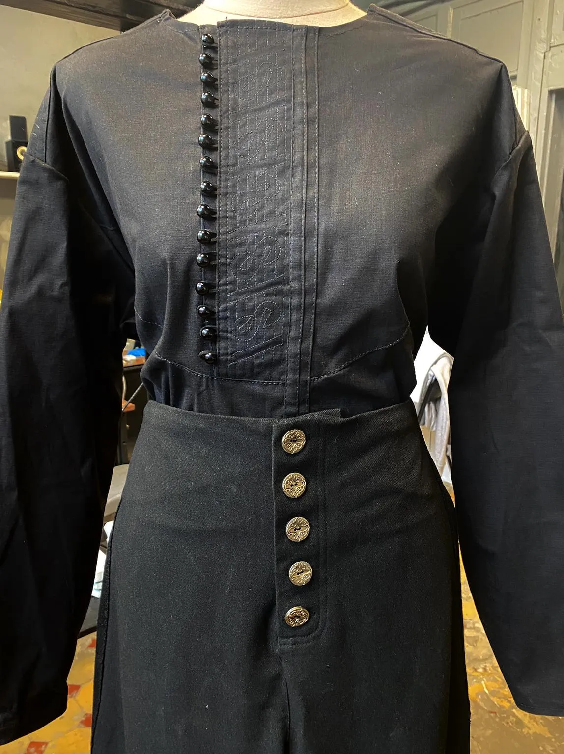 Season 1 Geralt of Rivia Black Casual Wear Cosplay Costume