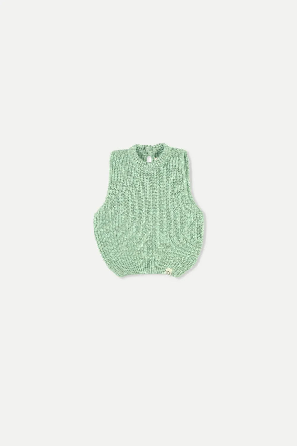 Soft tricot baby vest
