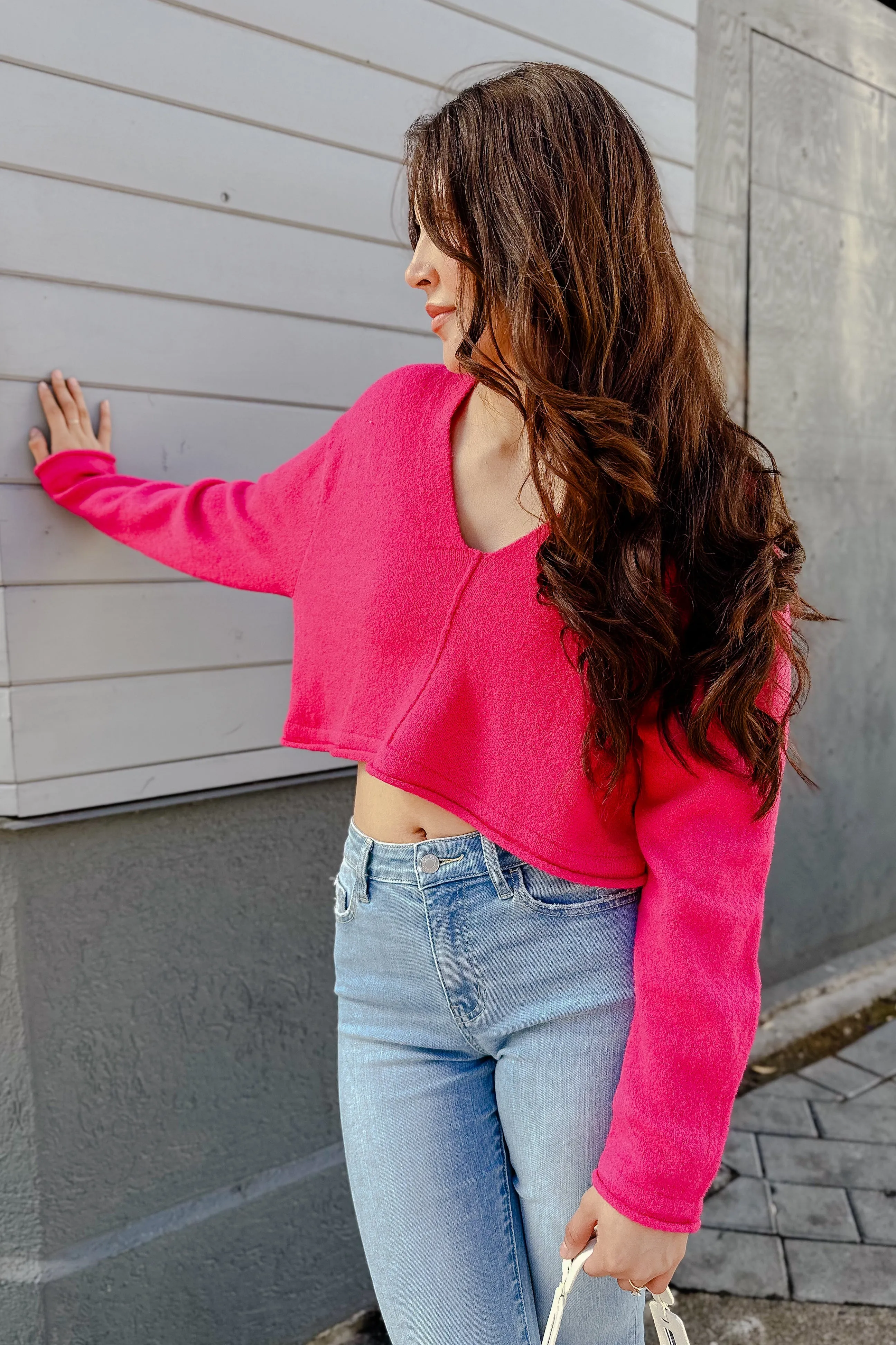 The It's Giving Soft Cropped Sweater