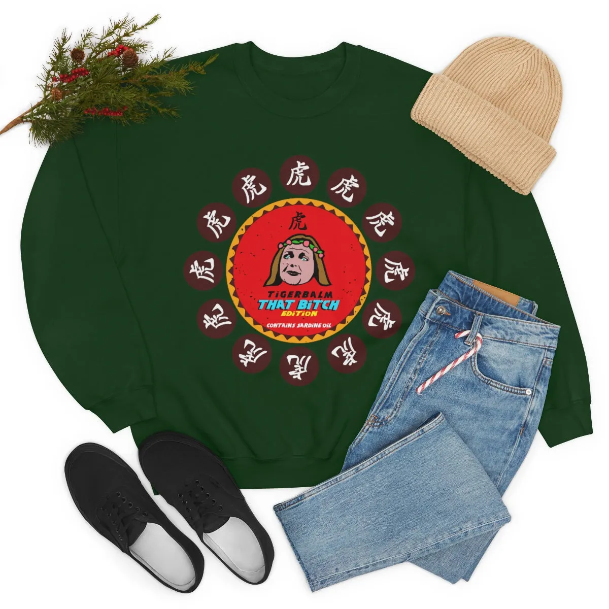 Tigerbalm That Bitch Edition *Contains Sardine oil | Meme Unisex Sweatshirt