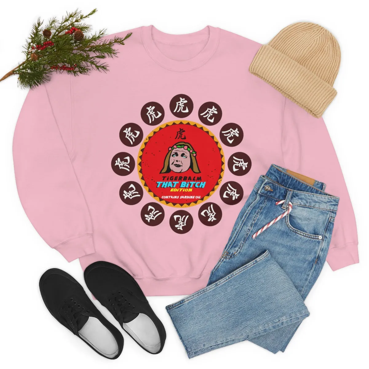 Tigerbalm That Bitch Edition *Contains Sardine oil | Meme Unisex Sweatshirt