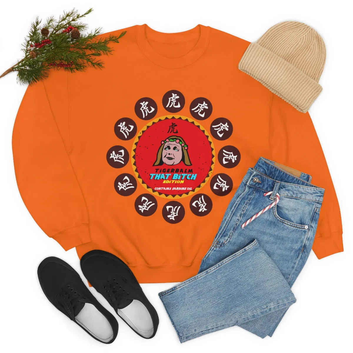 Tigerbalm That Bitch Edition *Contains Sardine oil | Meme Unisex Sweatshirt