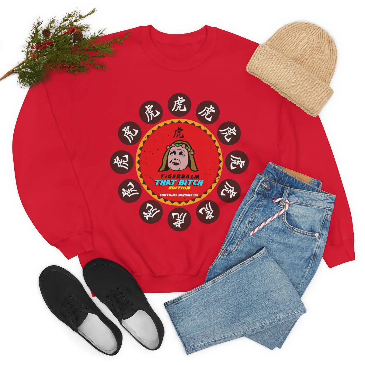 Tigerbalm That Bitch Edition *Contains Sardine oil | Meme Unisex Sweatshirt